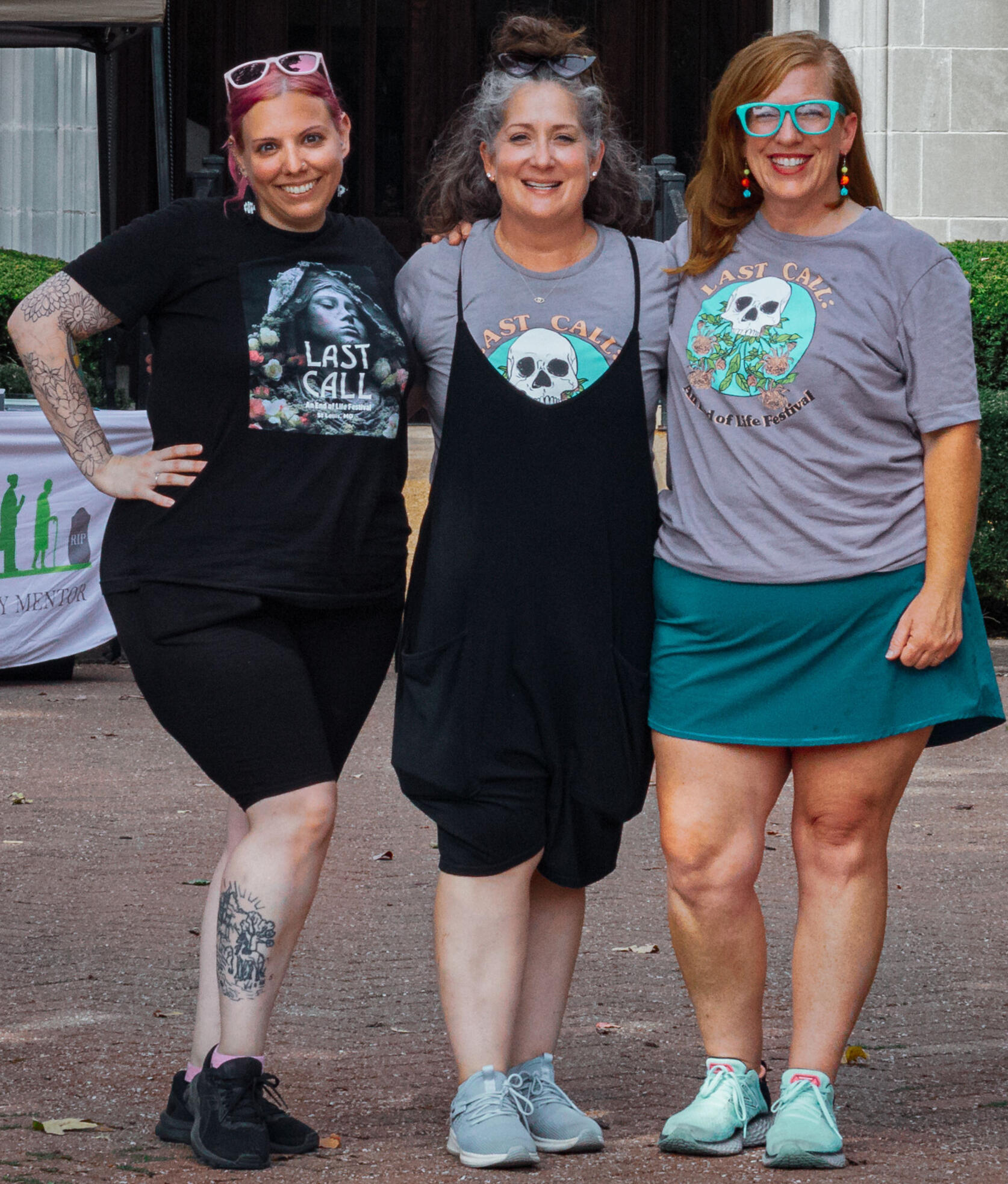 The Ladies of Last Call 2024 From left to right: Event Manager Kristina Bohler Golden, Founder Lauren Ponder, Event Manager Kelly Tecklenberg